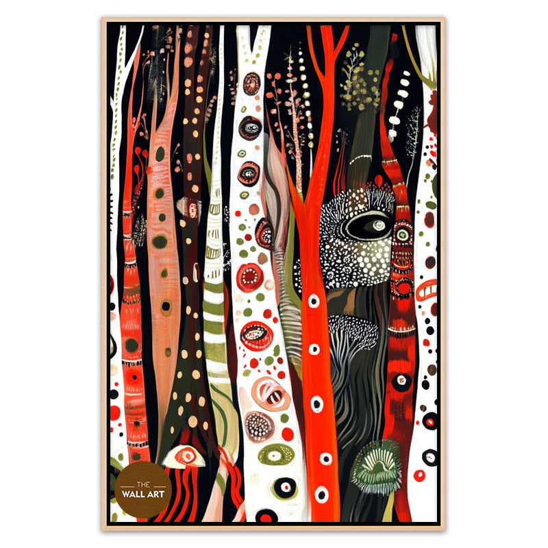 ARBORIGINAL ART OF FOREST EYES