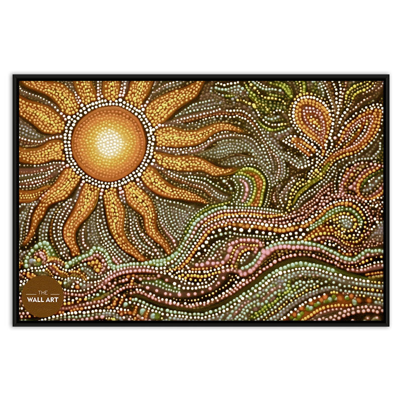 ARBORIGINAL ART OF GOLDEN SUN