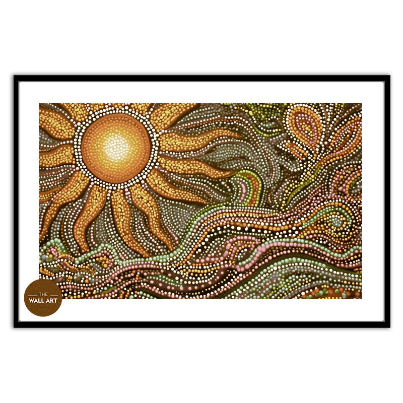 ARBORIGINAL ART OF GOLDEN SUN