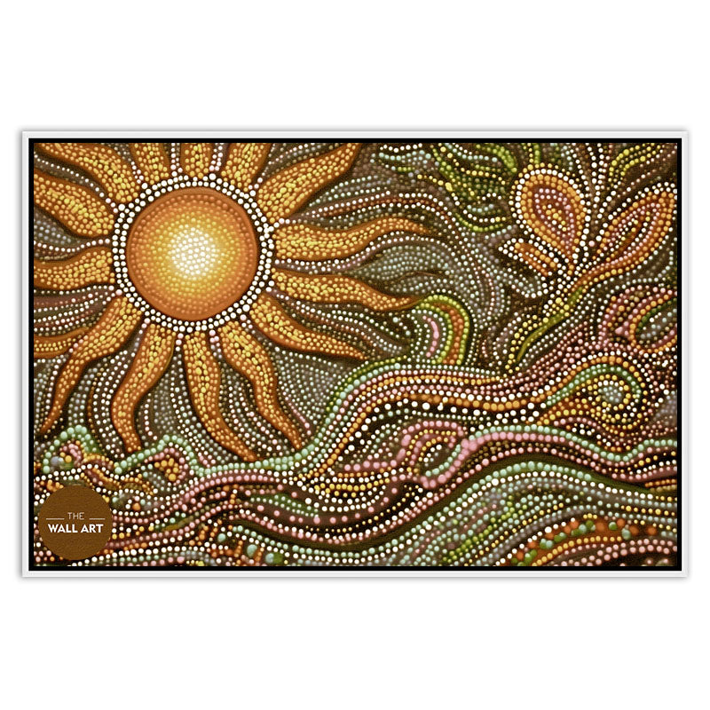 ARBORIGINAL ART OF GOLDEN SUN
