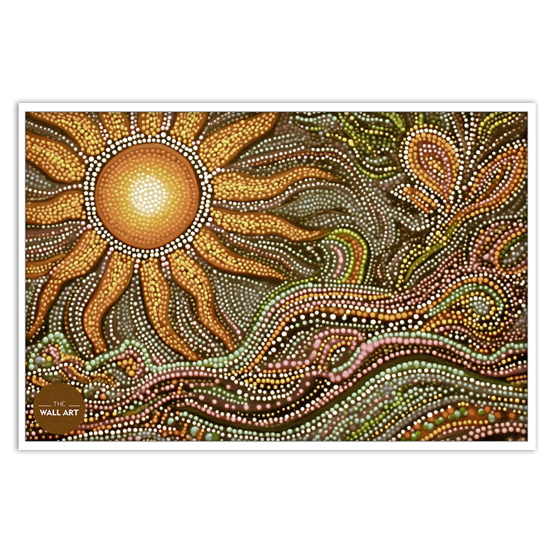 ARBORIGINAL ART OF GOLDEN SUN