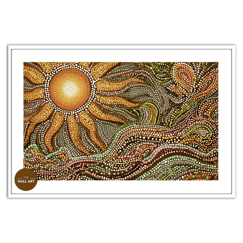 ARBORIGINAL ART OF GOLDEN SUN