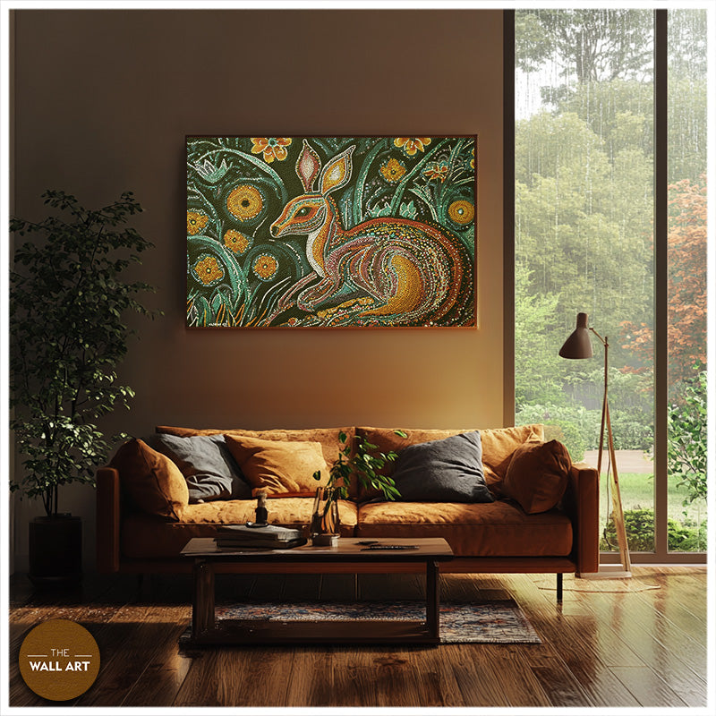 ARBORIGINAL ART OF KANGAROO IV