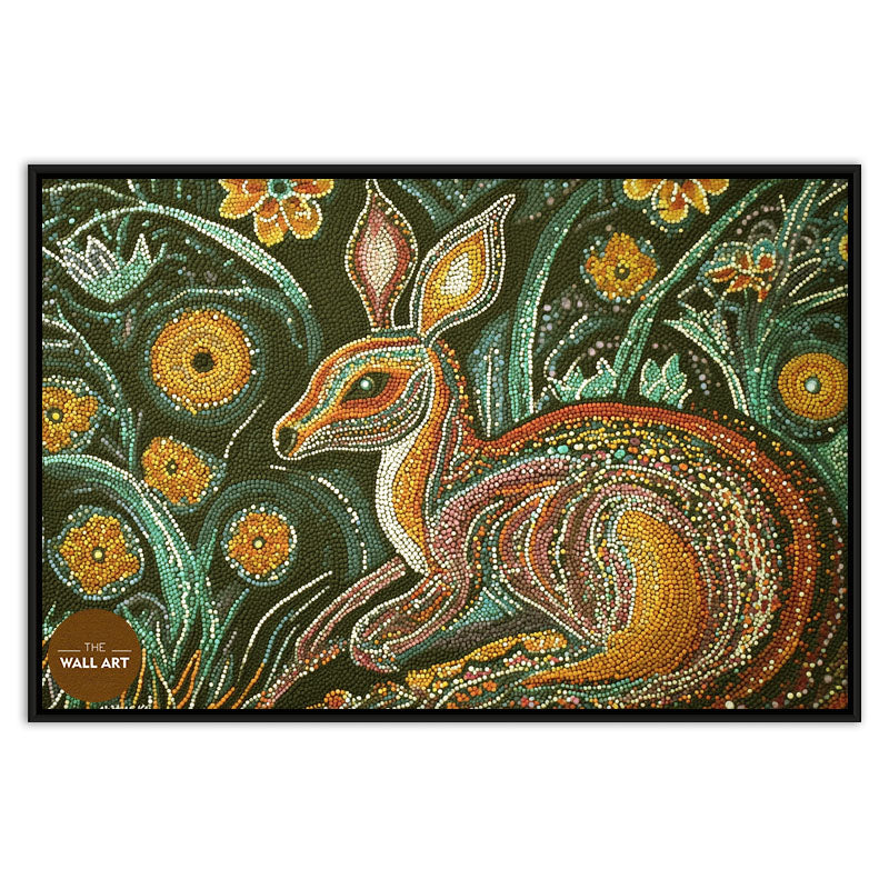 ARBORIGINAL ART OF KANGAROO IV