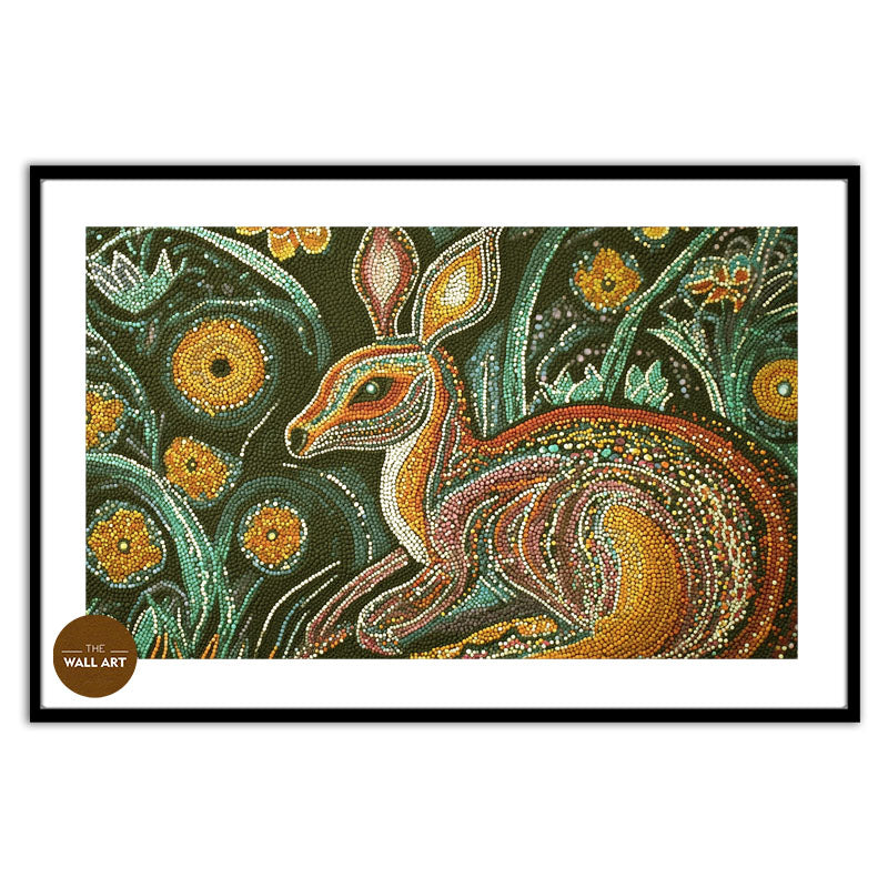 ARBORIGINAL ART OF KANGAROO IV