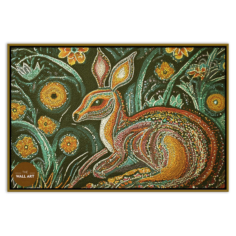 ARBORIGINAL ART OF KANGAROO IV
