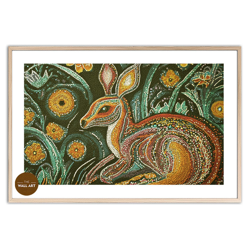 ARBORIGINAL ART OF KANGAROO IV