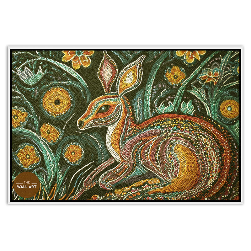 ARBORIGINAL ART OF KANGAROO IV