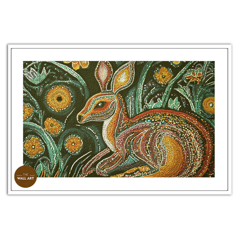 ARBORIGINAL ART OF KANGAROO IV