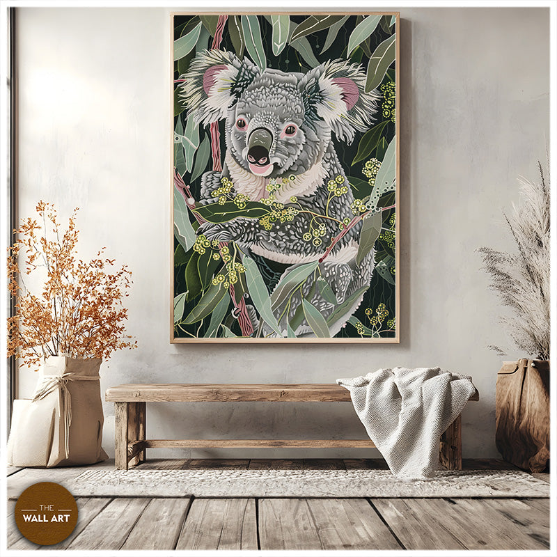 ARBORIGINAL ART OF KOALA II