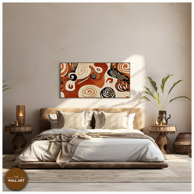 ARBORIGINAL ART OF SPIRAL PATTERN