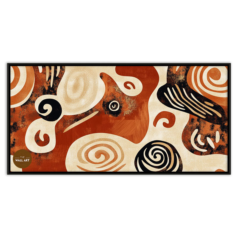 ARBORIGINAL ART OF SPIRAL PATTERN