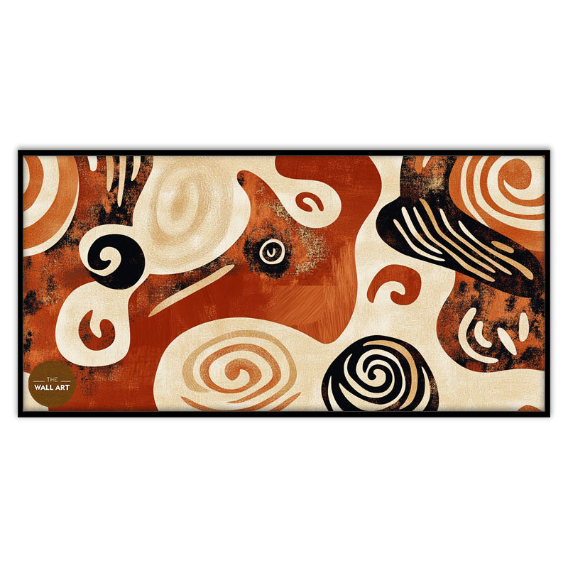 ARBORIGINAL ART OF SPIRAL PATTERN