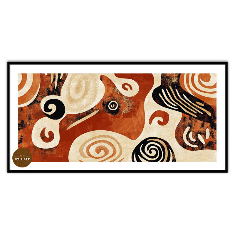 ARBORIGINAL ART OF SPIRAL PATTERN