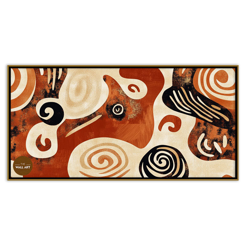 ARBORIGINAL ART OF SPIRAL PATTERN