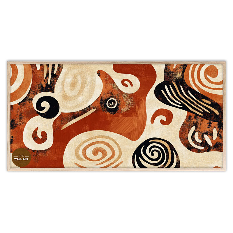 ARBORIGINAL ART OF SPIRAL PATTERN