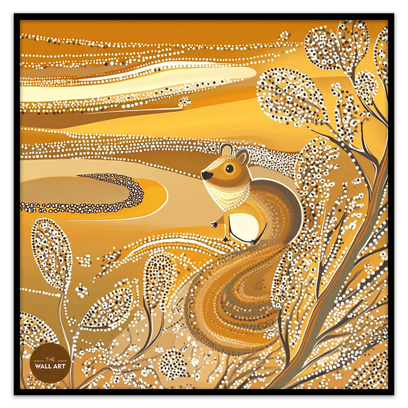 ARBORIGINAL ART OF SQUIRREL II