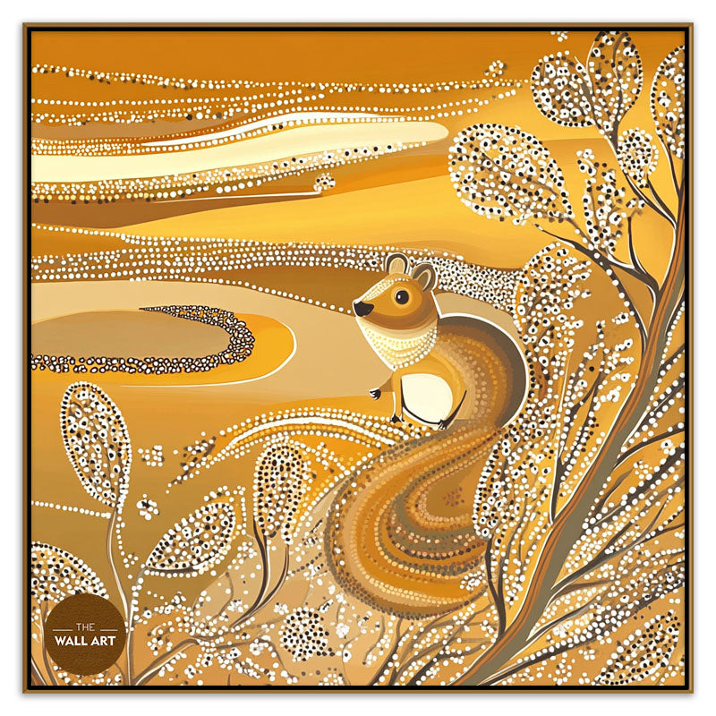 ARBORIGINAL ART OF SQUIRREL II
