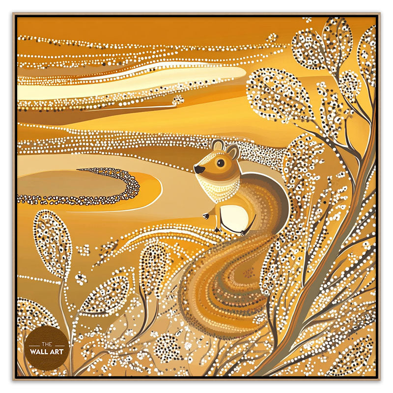 ARBORIGINAL ART OF SQUIRREL II