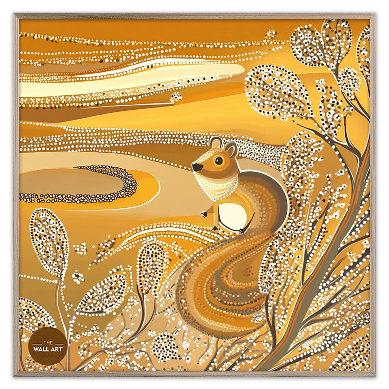 ARBORIGINAL ART OF SQUIRREL II