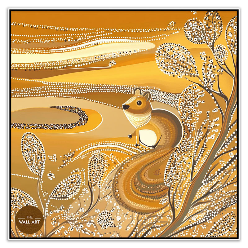 ARBORIGINAL ART OF SQUIRREL II