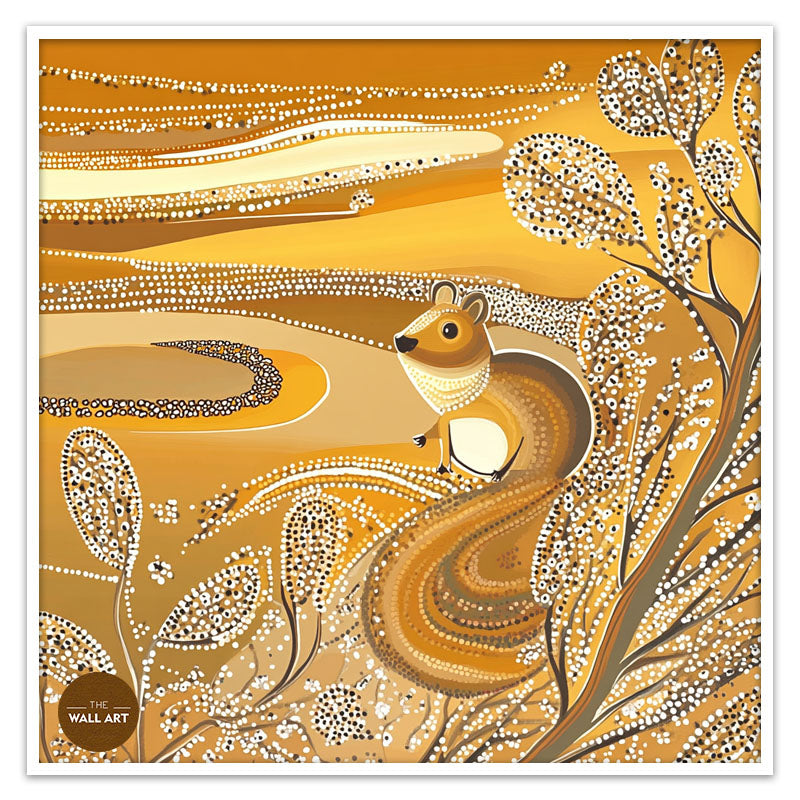 ARBORIGINAL ART OF SQUIRREL II