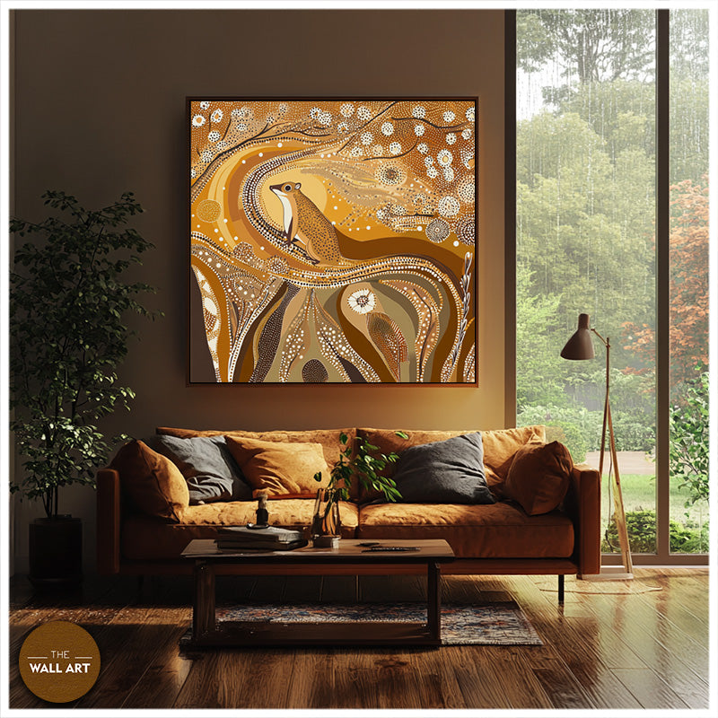ARBORIGINAL ART OF SQUIRREL I
