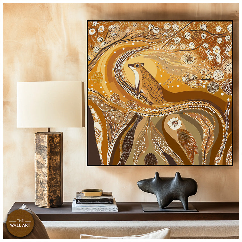 ARBORIGINAL ART OF SQUIRREL I