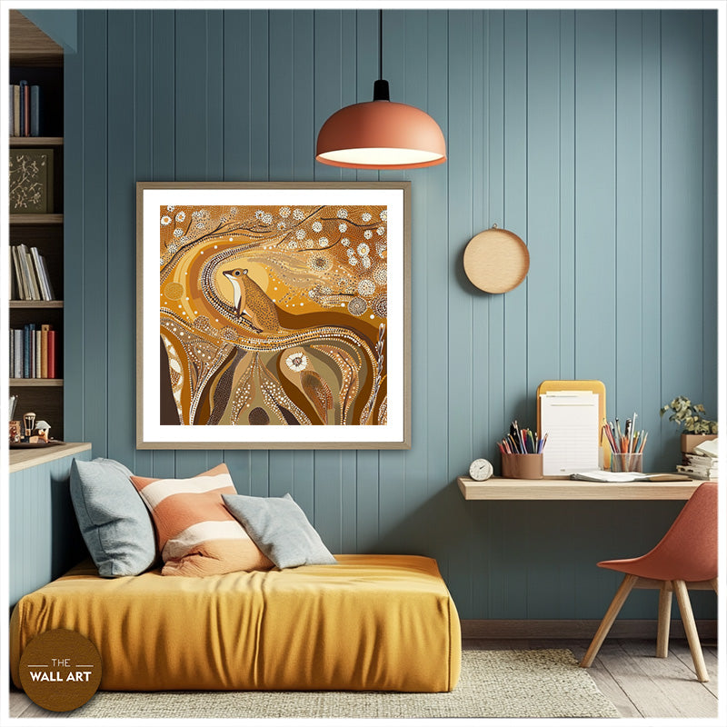 ARBORIGINAL ART OF SQUIRREL I