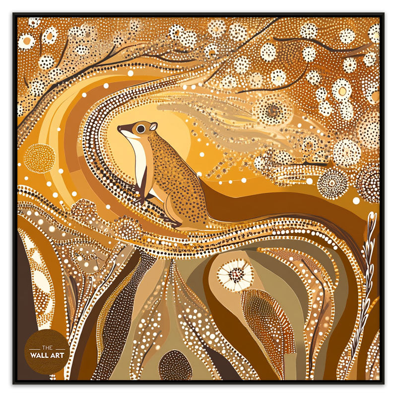 ARBORIGINAL ART OF SQUIRREL I