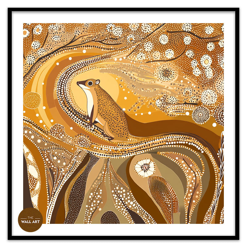 ARBORIGINAL ART OF SQUIRREL I
