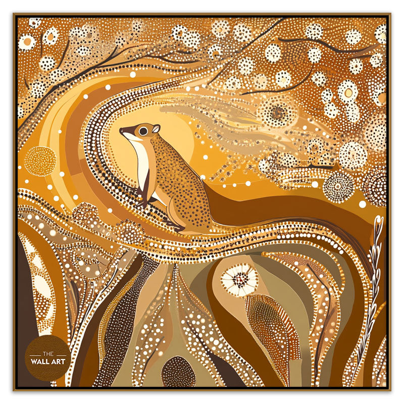 ARBORIGINAL ART OF SQUIRREL I
