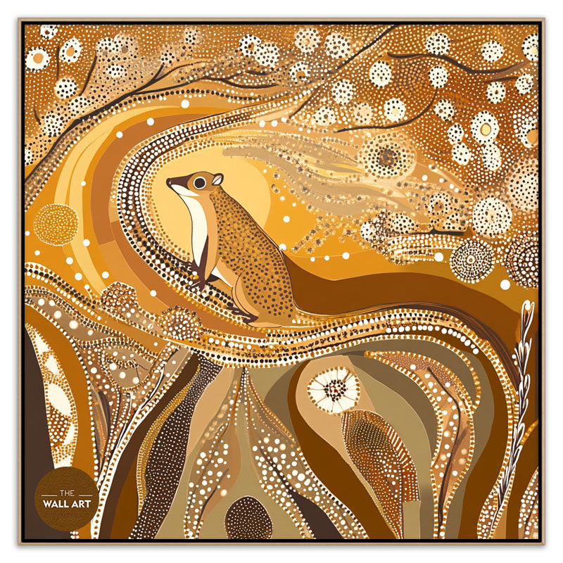 ARBORIGINAL ART OF SQUIRREL I