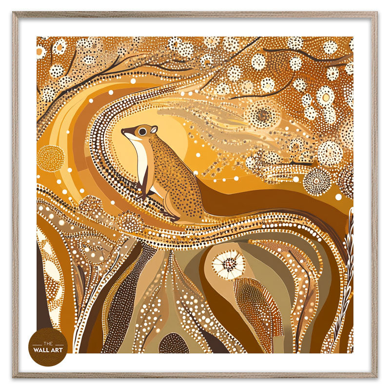 ARBORIGINAL ART OF SQUIRREL I