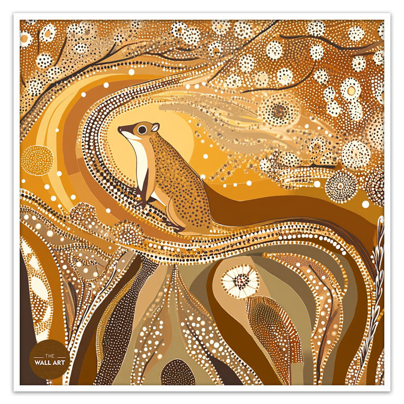ARBORIGINAL ART OF SQUIRREL I