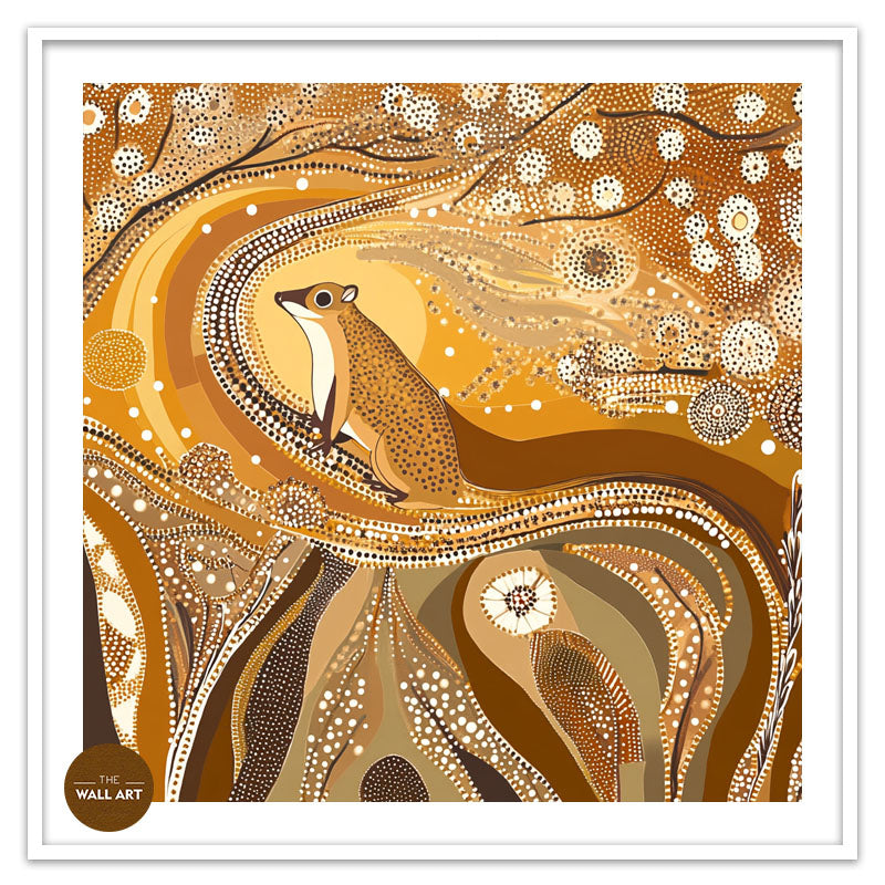 ARBORIGINAL ART OF SQUIRREL I