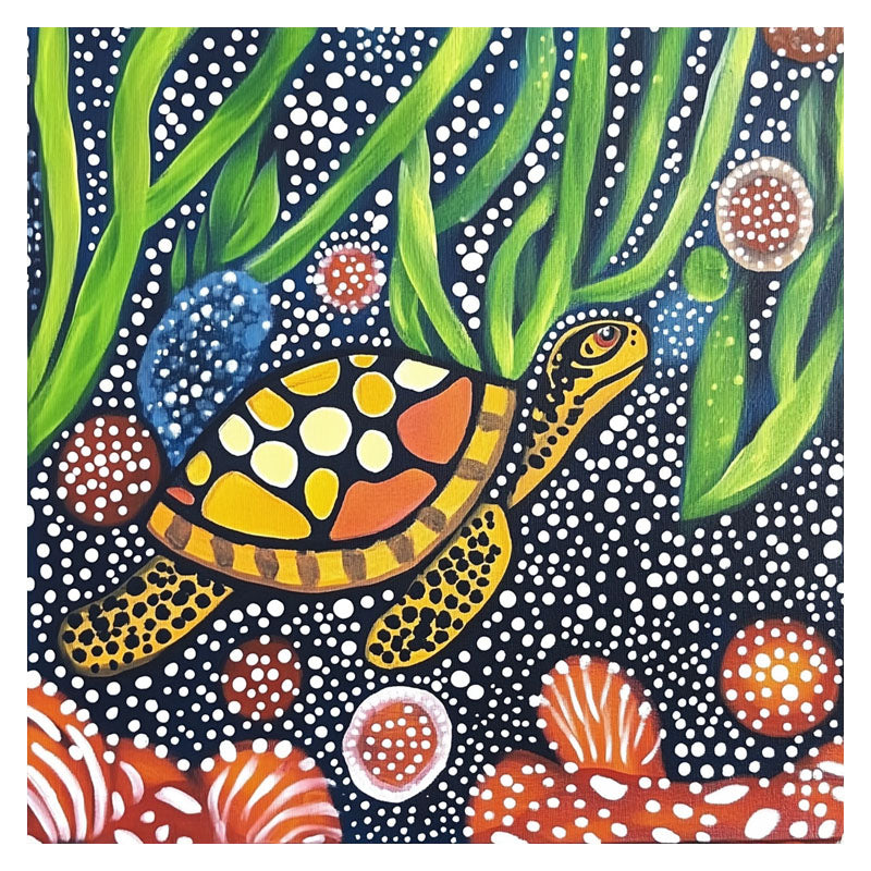 ARBORIGINAL ART OF TURTLE