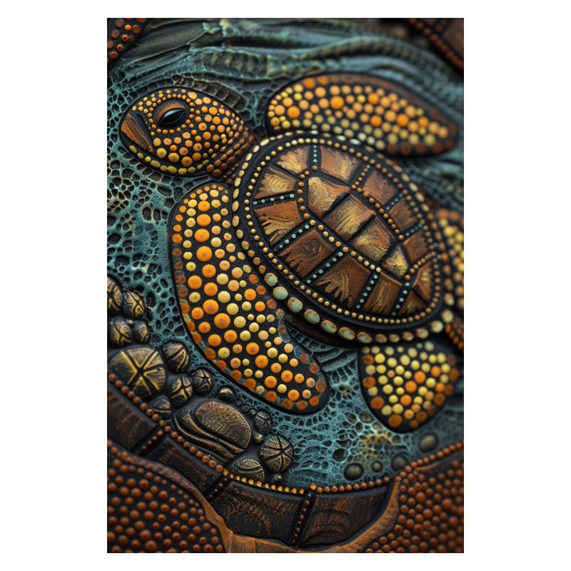 ARBORIGINAL ART OF TURTLE IV – The Wall Art - Online Store