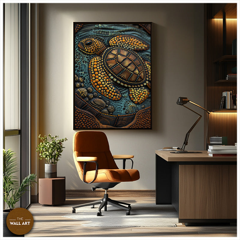 ARBORIGINAL ART OF TURTLE IV