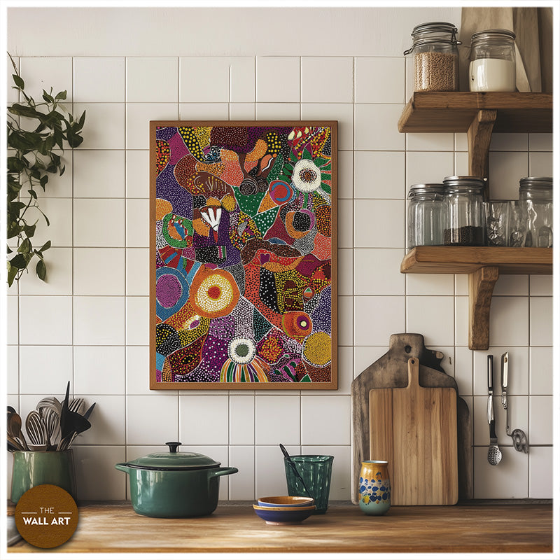 ARBORIGINAL ART OF VEGIE FIELD I
