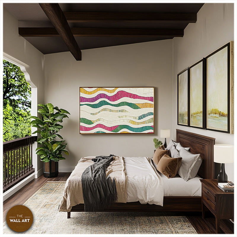 ARBORIGINAL ART OF WAVES