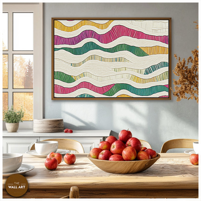 ARBORIGINAL ART OF WAVES