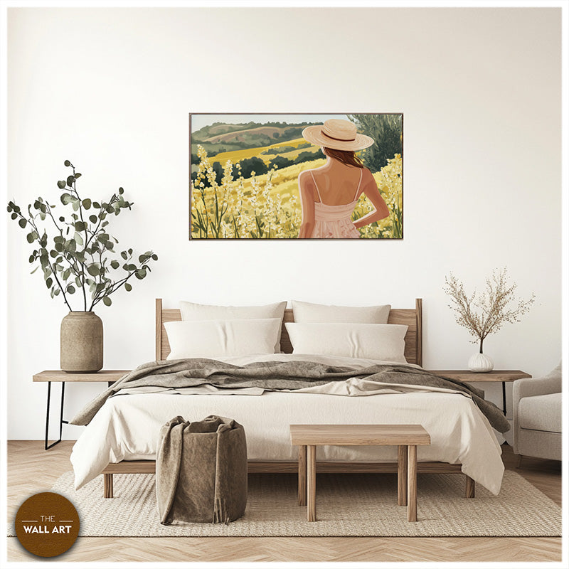 BEAUTY ON FLOWER FIELD III