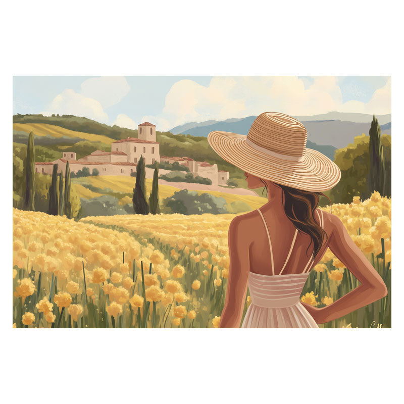 BEAUTY ON FLOWER FIELD I