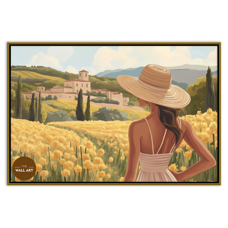 BEAUTY ON FLOWER FIELD I