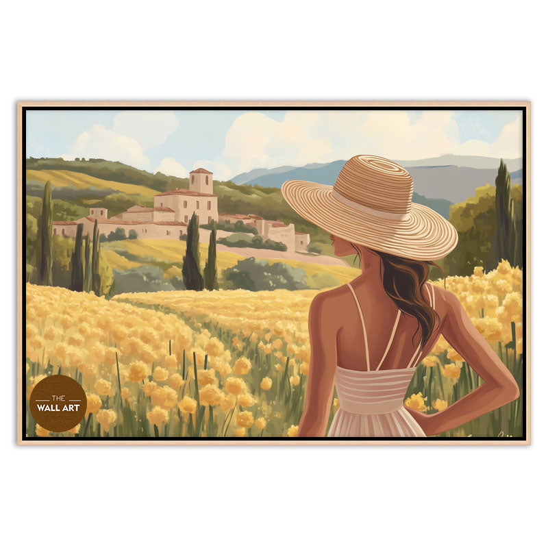 BEAUTY ON FLOWER FIELD I