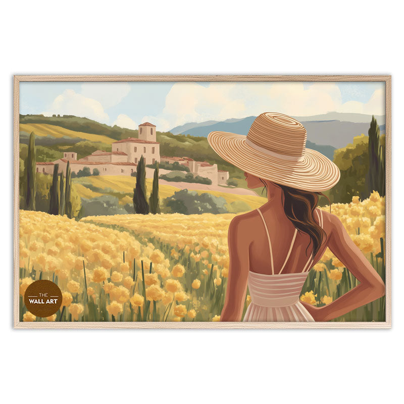 BEAUTY ON FLOWER FIELD I