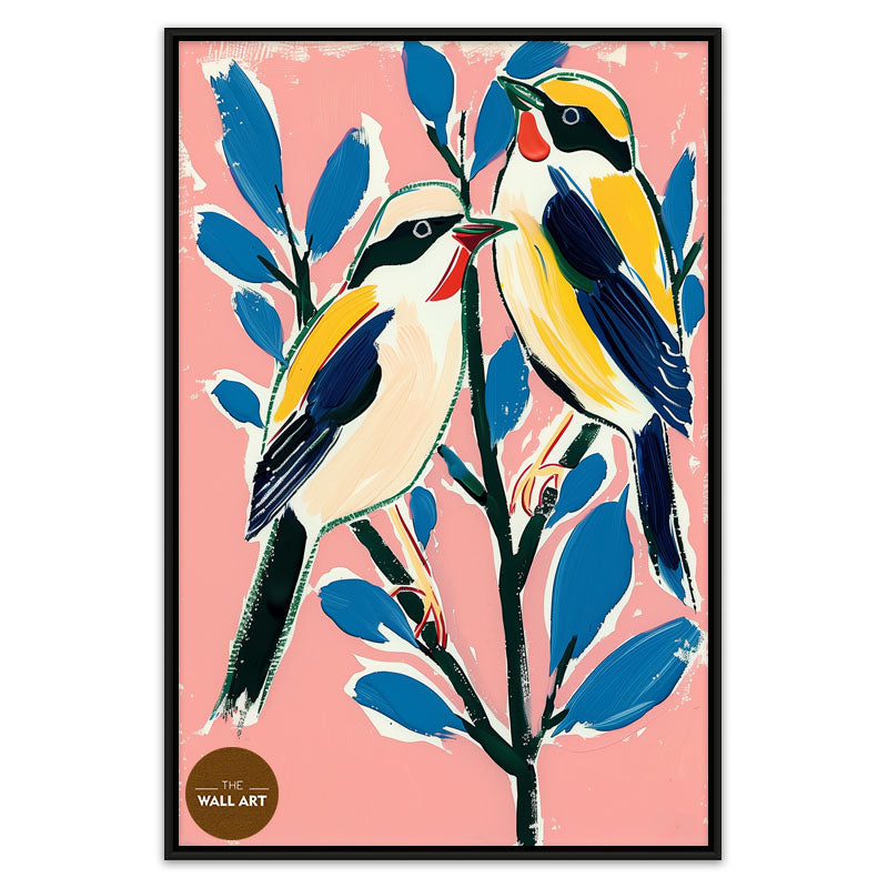 BIRD COUPLE ON BRANCH