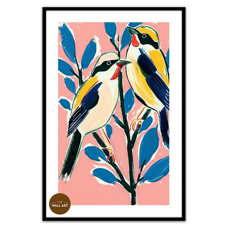 BIRD COUPLE ON BRANCH