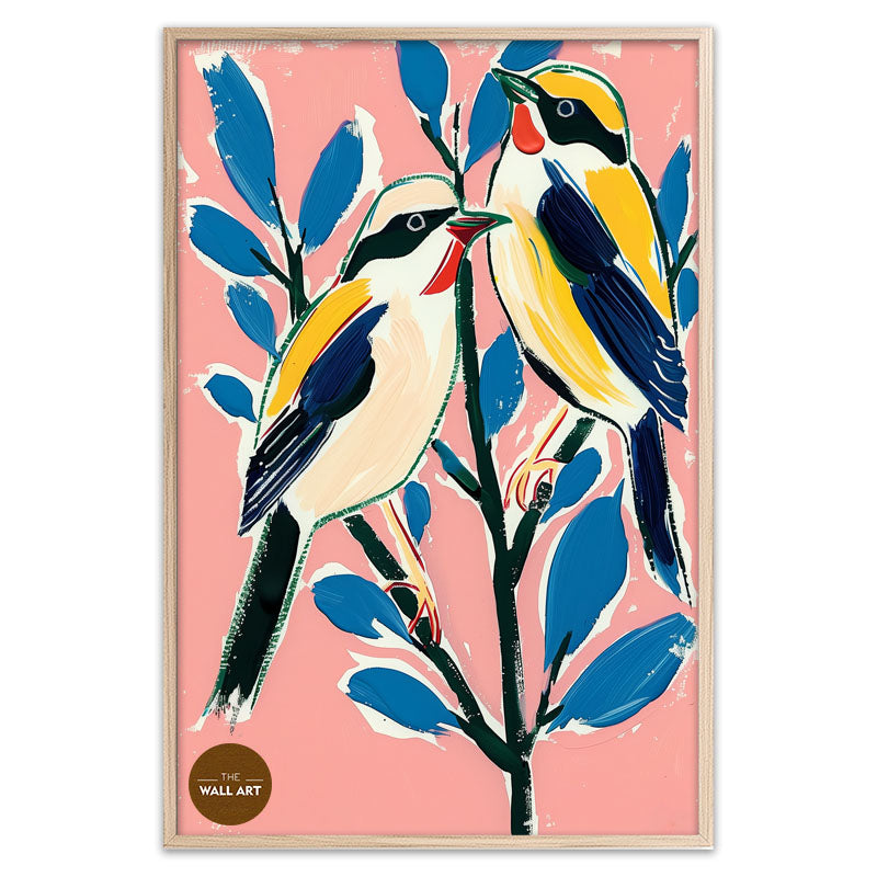 BIRD COUPLE ON BRANCH